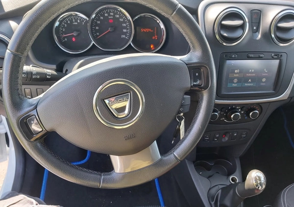 Dacia Logan cena 33500 przebieg: 54000, rok produkcji 2016 z Kalisz małe 137